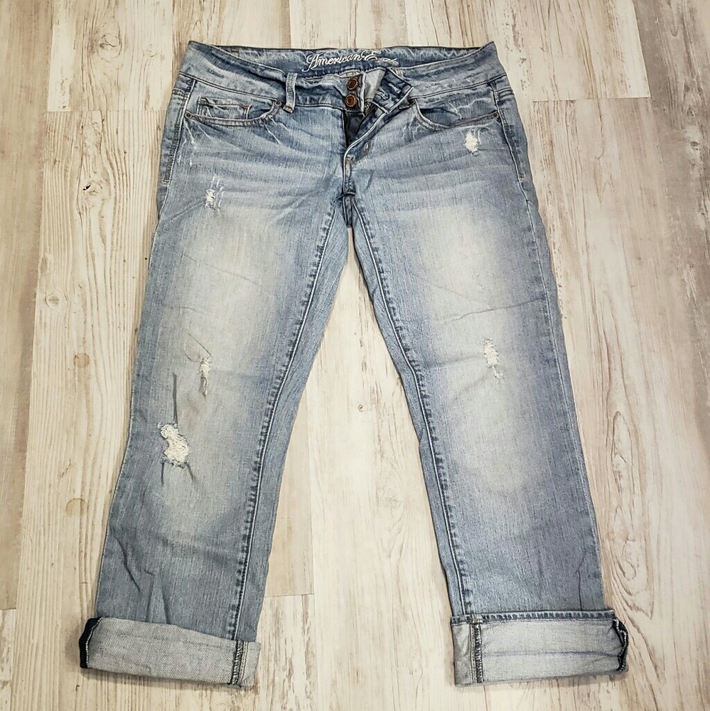 American eagle cropped jean